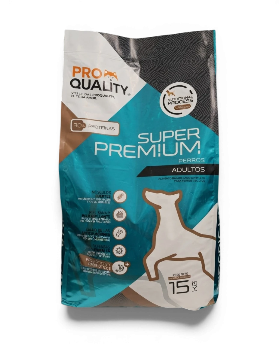 Alimento balanceado Pro Quality Super Premium Cachorro bolsa 15 kg